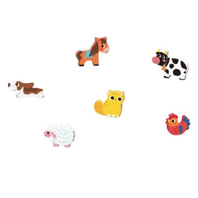 2Kids Toys Kostky se zvířátky Farma