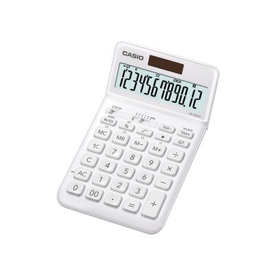 Casio JW 200 SC WE Stolní kalkulačka, bílá