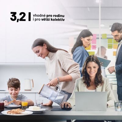 Lauben Glass Water Filter Jug 32GW - filtrační konvice