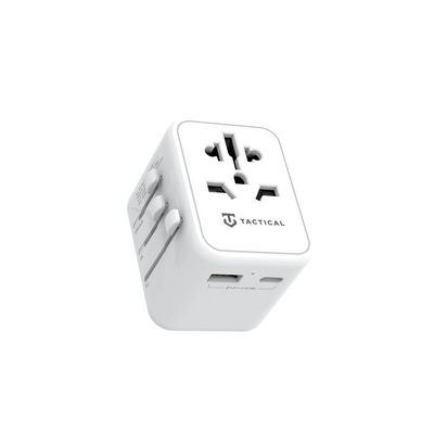 Tactical PTP Travel Adapter bílý