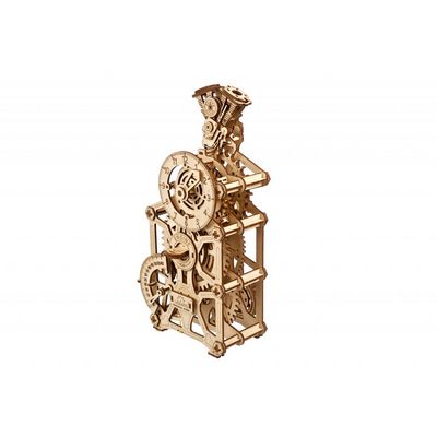 Ugears 3D dřevěné mechanické puzzle Hodiny motoru