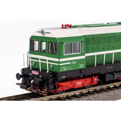 Piko Dieselová lokomotiva BR T 435 Hektor ČSD IV, digitální  - 52435
