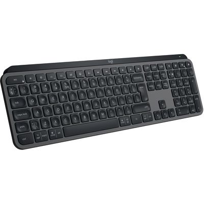 Logitech MX Keys S, CZ, bezdrátová klávesnice, černá/grafitová