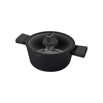 Lamart LT1225 Kastrol POELE, 24 x 11 cm, černá
