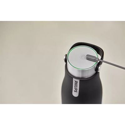 Philips GoZero UV samočistící láhev, matná černá
