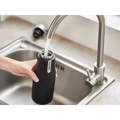 Philips GoZero UV samočistící láhev, matná černá