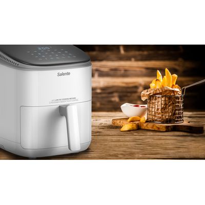 Salente AirFit, horkovzdušná fritéza 4v1, bílá