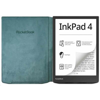 PocketBook pouzdro Flip pro 743, InkPad Color2, InkPad 4, zelené