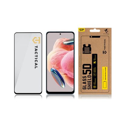 Tactical Glass Shield 5D sklo pro Xiaomi Redmi Note 12 4G Black