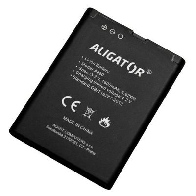 Aligator baterie pro A890, A900, Li-Ion 1600 mAh, originální