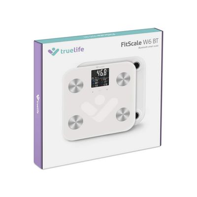 TrueLife FitScale W6 BT, bílá