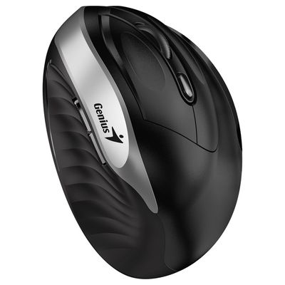 Genius myš Ergo 8250S, černo-stříbrná