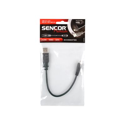Sencor SCO 512-002 USB 2.0 A konektor - USB 2.0 micro B konektor