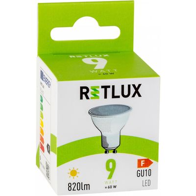 Retlux RLL 417 GU10 LED žárovka 9W