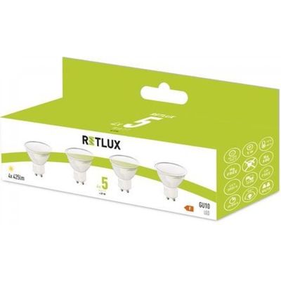 Retlux REL 37 GU10 LED žárovka 4x5W