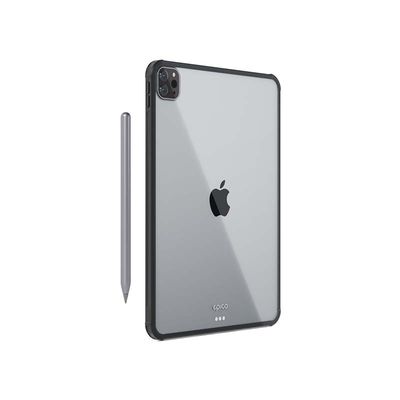 Epico Hero Case for Apple iPad Pro 11 (2018/2020/2021/2022)/Air 10,9/Air 10,9 M1/Air 11 M2/Air 11 M3 - transparentní/černá