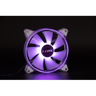 1stCOOL AURA EVO ARGB PWM Crystal 12cm ventilátor