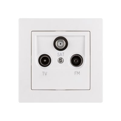 Retlux RSB A369F AMY TV+R+SAT zásuvka s rámečkem
