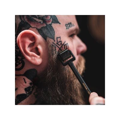 Angry Beards Sada pro růst vousů - Roller & Doping