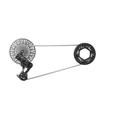 Sada SRAM GX T-Type Eagle E-MTB 104BCD Transmission AXS, bez klik