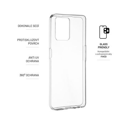 TPU gelové pouzdro FIXED pro Realme Narzo 50, čiré