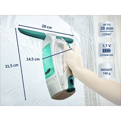 Leifheit 51001 Vysavač na okna Window Cleaner + tyč 43 cm