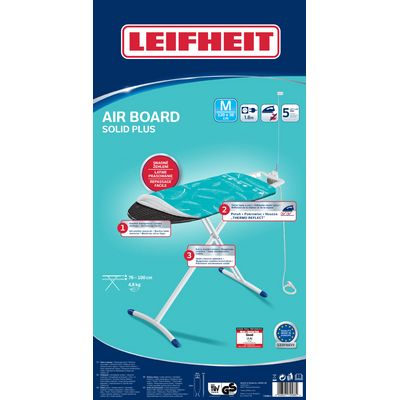 Leifheit 72588 Žehlicí prkno Air Board Solid Plus M, 120 x 38 cm