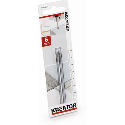 Kreator KRT011104 - Vrták do obkladů, dlaždic a skla 6 x 72 mm