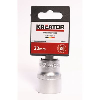 Kreator KRT502013 - 1/2 Nástrčná hlavice (ořech) 22mm