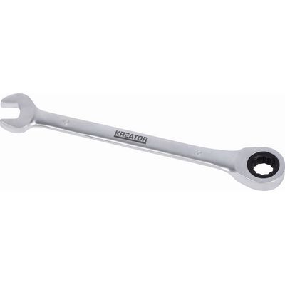 Kreator KRT501304 - Oboustranný klíč očko-ráčna/otevřený 11 - 167mm