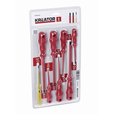 Kreator KRT400201 - Sada izolovaných šroubováků 8ks