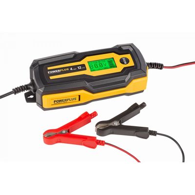 Powerplus POWX4203 - Automatická nabíječka baterií 70W / 4A / 120Ah