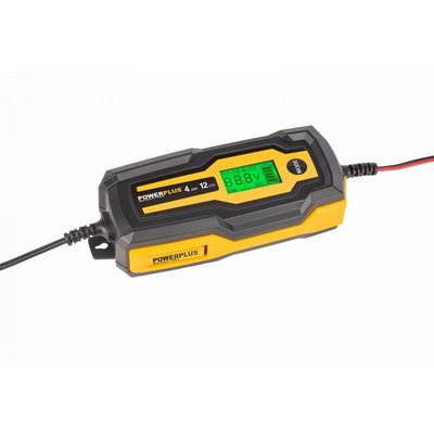 Powerplus POWX4203 - Automatická nabíječka baterií 70W / 4A / 120Ah