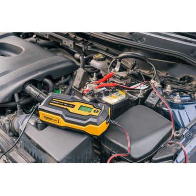 Powerplus POWX4207 - Automatická nabíječka baterií 160W / 10A / 200Ah