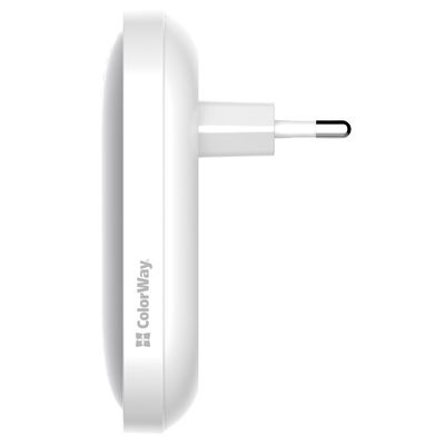 ColorWay noční LED světlo CW-NL08-W, inteligentní senzor, bílé