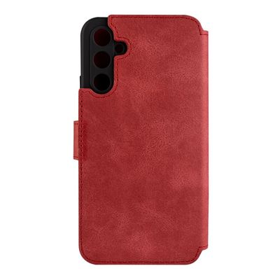 Kožené pouzdro typu kniha FIXED ProFit pro Samsung Galaxy A34 5G, červené
