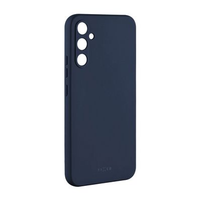Zadní pogumovaný kryt FIXED Story pro Samsung Galaxy A34 5G, modrý