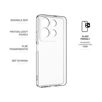 TPU gelové pouzdro FIXED pro Infinix Note 30, čiré