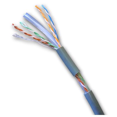 DATACOM UTP lanko CAT6 PVC 50m šedý