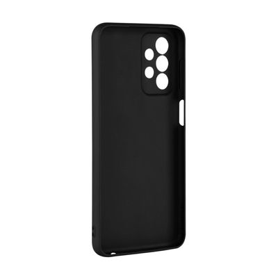 Zadní pogumovaný kryt FIXED Story pro Samsung Galaxy A23 5G, černý