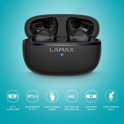 LAMAX Clips1 Play, černá