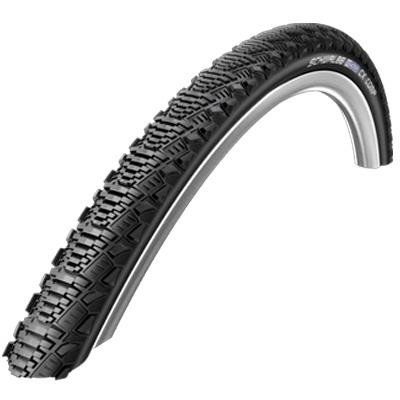Schwalbe plášť CX Comp 24x1.75 KevlarGuard černá+reflexní pruh