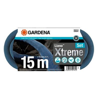 Gardena 18465-20 textilní hadice Liano Xtreme 15 m – sada