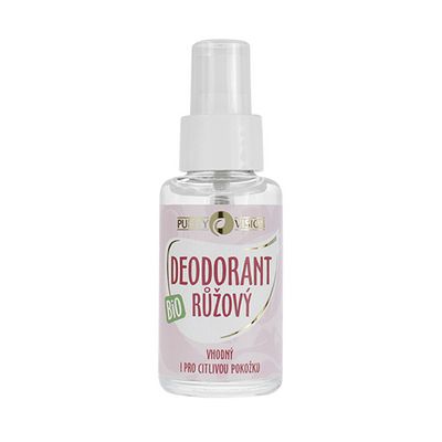 Purity Vision Bio Růžový deodorant 50 ml