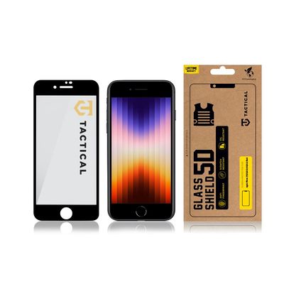 Tactical Glass Shield 5D sklo pro Apple iPhone 7/8/SE2020 Black