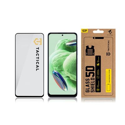 Tactical Glass Shield 5D sklo pro Xiaomi Redmi Note 12 5G Black
