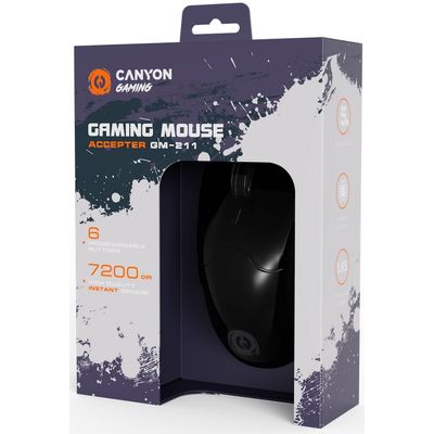 CANYON herní myš optická ACCEPTER CND-SGM211