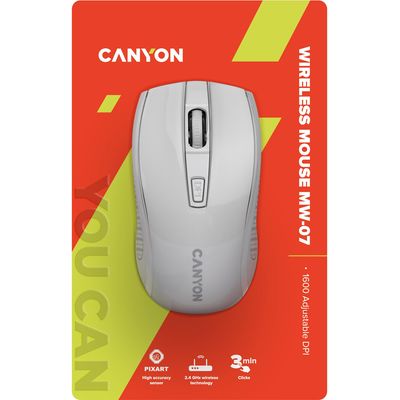 CANYON kancelářská myš optická MW-7