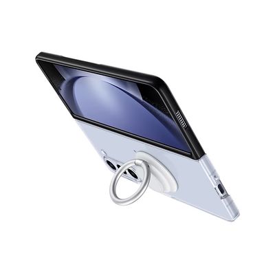 Samsung Průhledný kryt s odnímatelným úchytem na příslušenství pro Galaxy Z Fold5 Transparent