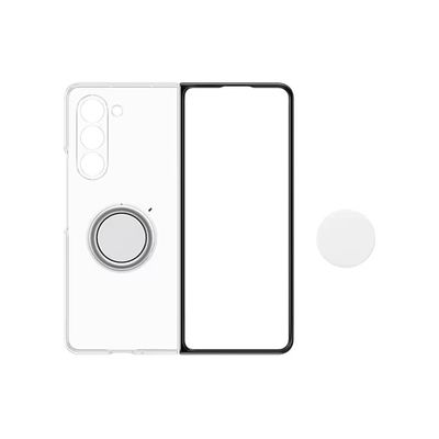 Samsung Průhledný kryt s odnímatelným úchytem na příslušenství pro Galaxy Z Fold5 Transparent